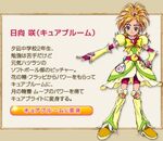 Cure Bright's profile (Toei Animation)