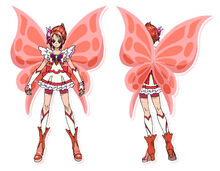 Super Cure Rouge from the Yes! Pretty Cure 5 movie