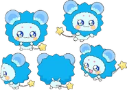 Fuwa en su forma Leo.