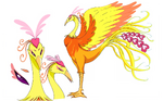 Bluray art gallery: Hinata as phoenix