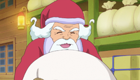 Isaac-sensei as Santa Claus