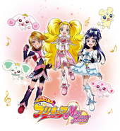 Perfil de las Max Heart en Pretty Cure All Stars: Cantando con todos ♪ ¡El milagro de la magia!