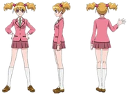 Love in ihrer Schuluniform