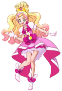 Cure Flora en HUGtto! Pretty Cure♡Futari wa Pretty Cure Recuerdos de All Stars