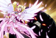 Perfil de Cure Angel Peach vs. Toymajin