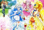 Official Blu-Ray Artwork featuring Yell, Ange, Etoile and Harry