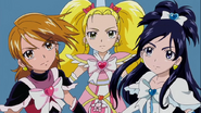 Cure Black, White und Shiny Luminous