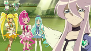 Las cuatro Pretty Cure juntas
