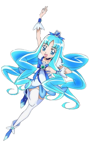 Heartcatch Precure! Movie Cure Marine pose