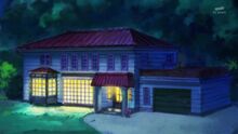 Nodoka's house at night