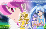 This episode's first wallpaper from Pretty Cure Online.