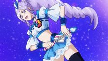 Cure Berry says her 10th Anniversary Congratulatory Message in episode 16 of Happiness Charge Pretty Cure!