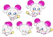 Fuwa en su forma Capricornio.