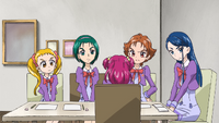 The others tell Nozomi she shouldn't try to cheat