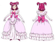 Traje de princesa de Nozomi