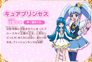 Cartel de Cure Princess en Pretty Cure All Stars: Cantando con todos ♪ ¡El milagro de la magia!