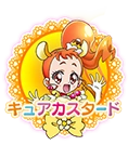 Cure Custard Button 01