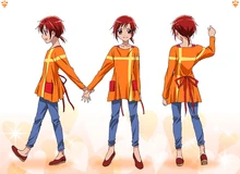 Akane's casual clothes profile