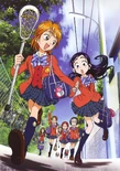 Futari wa Pretty Cure Nagisa and Honoka with their school friends visual