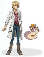 Natts y su forma humana Nattsu