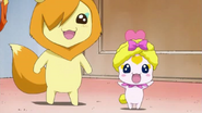 Pop se alegra de que las cinco Pretty Cure estén reunidas