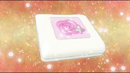 Yes! Pretty Cure 5 GoGo!'s insignia seen on the Rose Pact