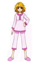 Love in her pajamas