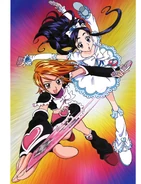 Poster 2 de Futari wa Pretty Cure (2004).jpg (385 kB) Póster oficial de la serie 2.