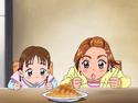 Saki and Minori Stare at the Baked Bread