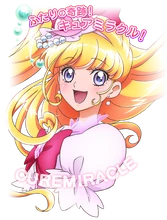 Cure Miracle from Toei Animation's website