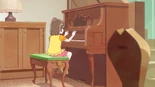 Hamori decides to play the piano