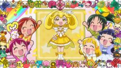 poster Smile Precure Pretty Cure Glitter Force anime Miyuki Emily Kise Lily