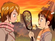 Maki gets advice from her former team captain.