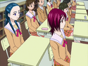 Michiru and Kaoru return to school