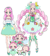 Perfil de Hanami, Ha-chan y Cure Felice