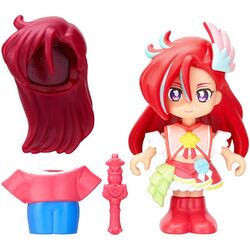 Details about   NEW BANDAI Tropical Rouge Precure Precure Style Doll Cure Coral from JAPAN F/S