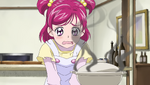 Nozomi burnt the porridge