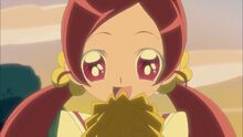Tsubomi finds the doll cute