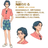 Wataru's profile on the TV Asahi website