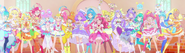 Las Delicious Party, Tropical-Rouge, Healin'Good y Star Twinkle Pretty Cure aparecen para complacer el pedido de la comensal