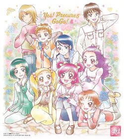 Yes! PreCure 5 GoGo! sticker sheets · ☆ Vulpixi Goodies