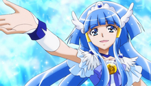 Cure Beauty says her 10th Anniversary Congratulatory Message in episode 22 of Happiness Charge Pretty Cure!