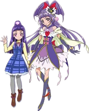 Izayoi Liko/Cure Magical's profile from the Mahou Tsukai Pretty Cure! movie