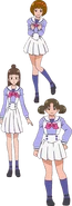 Sayaka Kano, Mai Kurita y Noriko Komaki