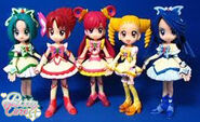 Yes-pretty-cure-5-cure-dolls