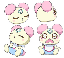 Chiffon's face reactions concept (TV Asahi)