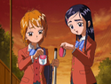 Nagisa and Honoka walk home together