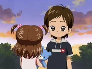 Arisa's brother is able to find her teddy bear.