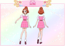 Haruka in civilian clothes' profile from Toei's website