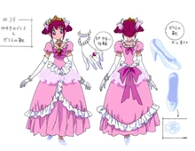 Cinderella-Miyuki Rohentwurf per Computer